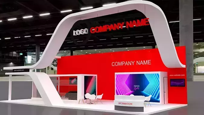Exhibition 3D model