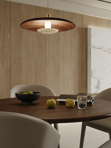 apartment interior scenes        3D model 7