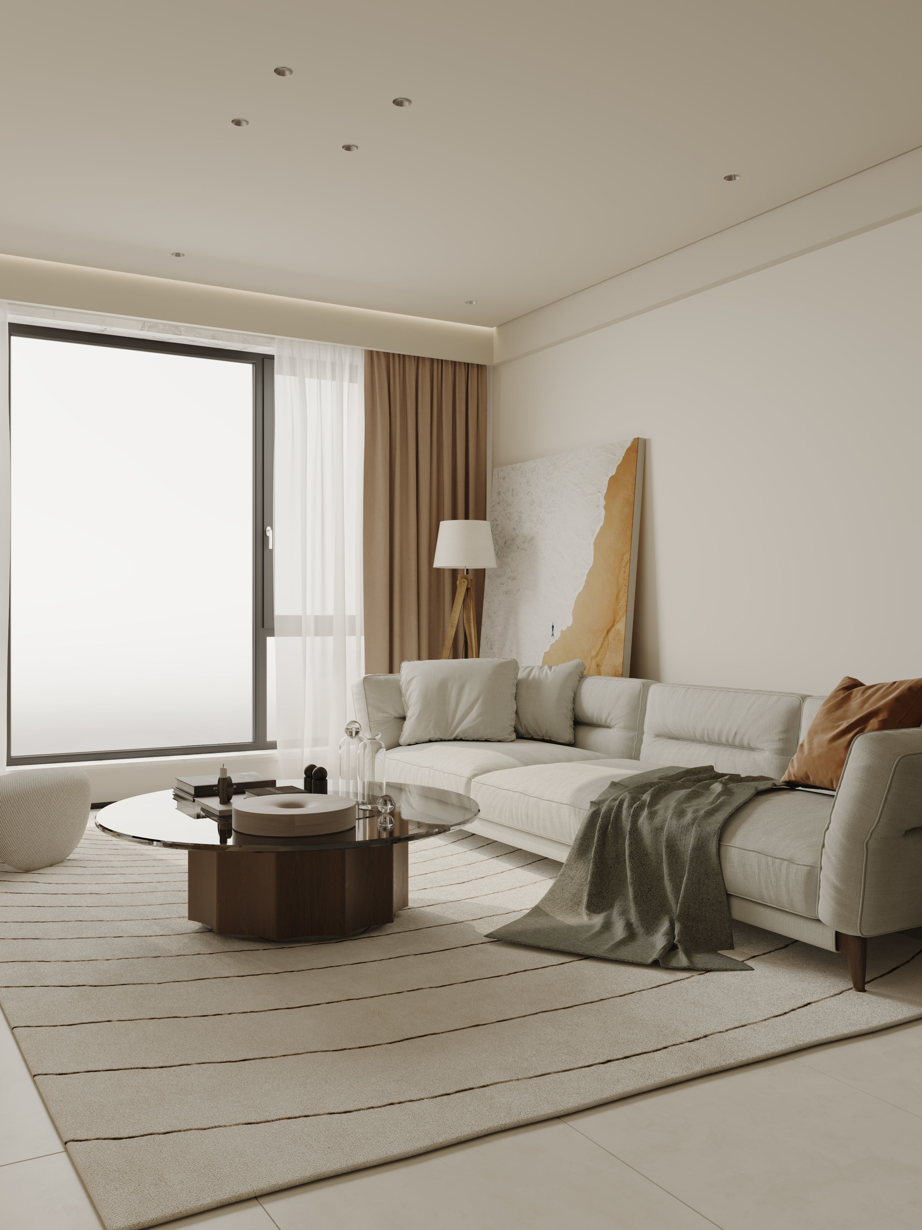 apartment interior scenes        3D model_4