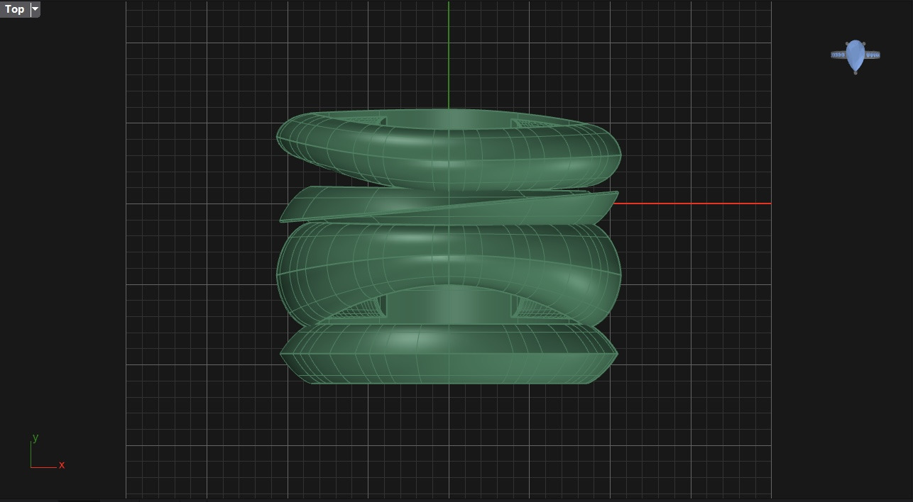 free form ring N23 3D print model_6