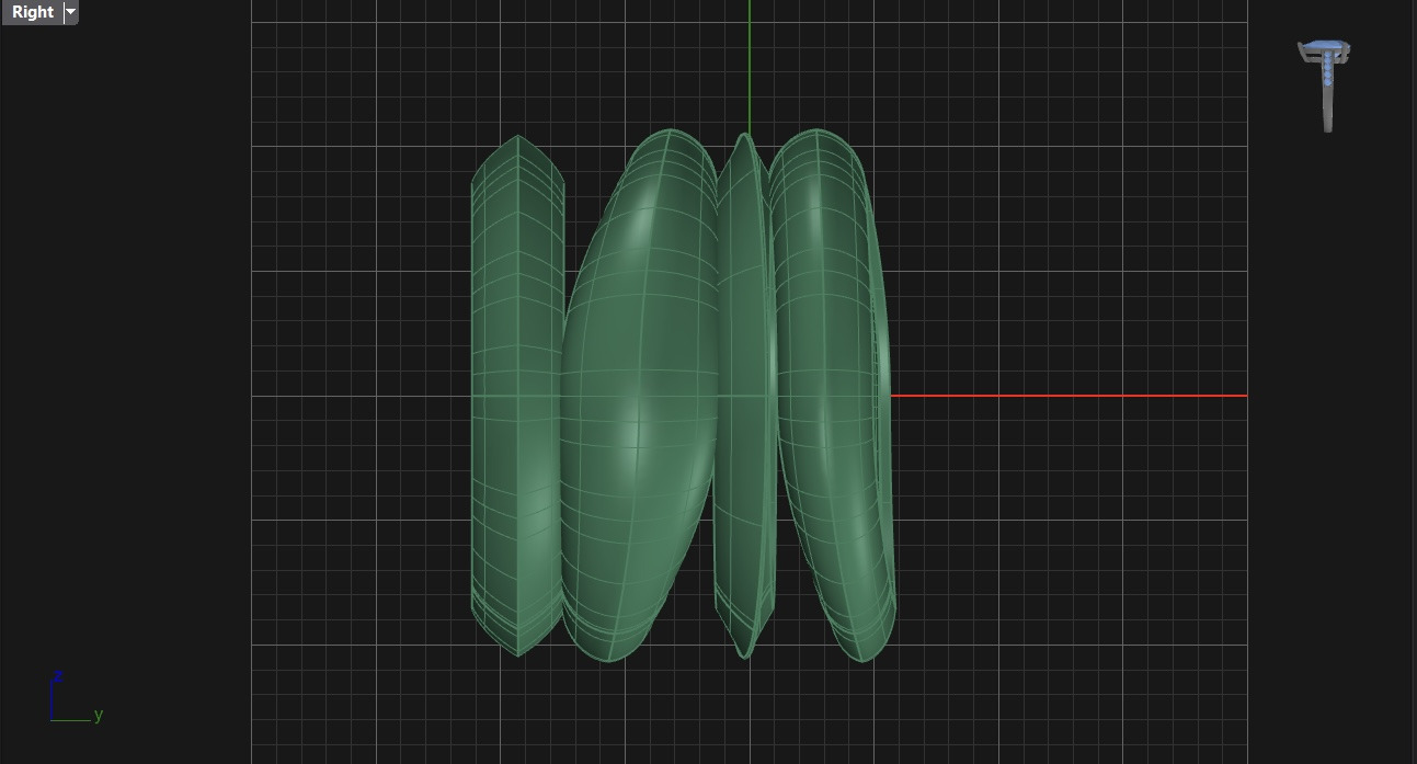 free form ring N23 3D print model_8