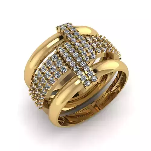 Jewelry 3D Models with render and 3dm  stl -R-45