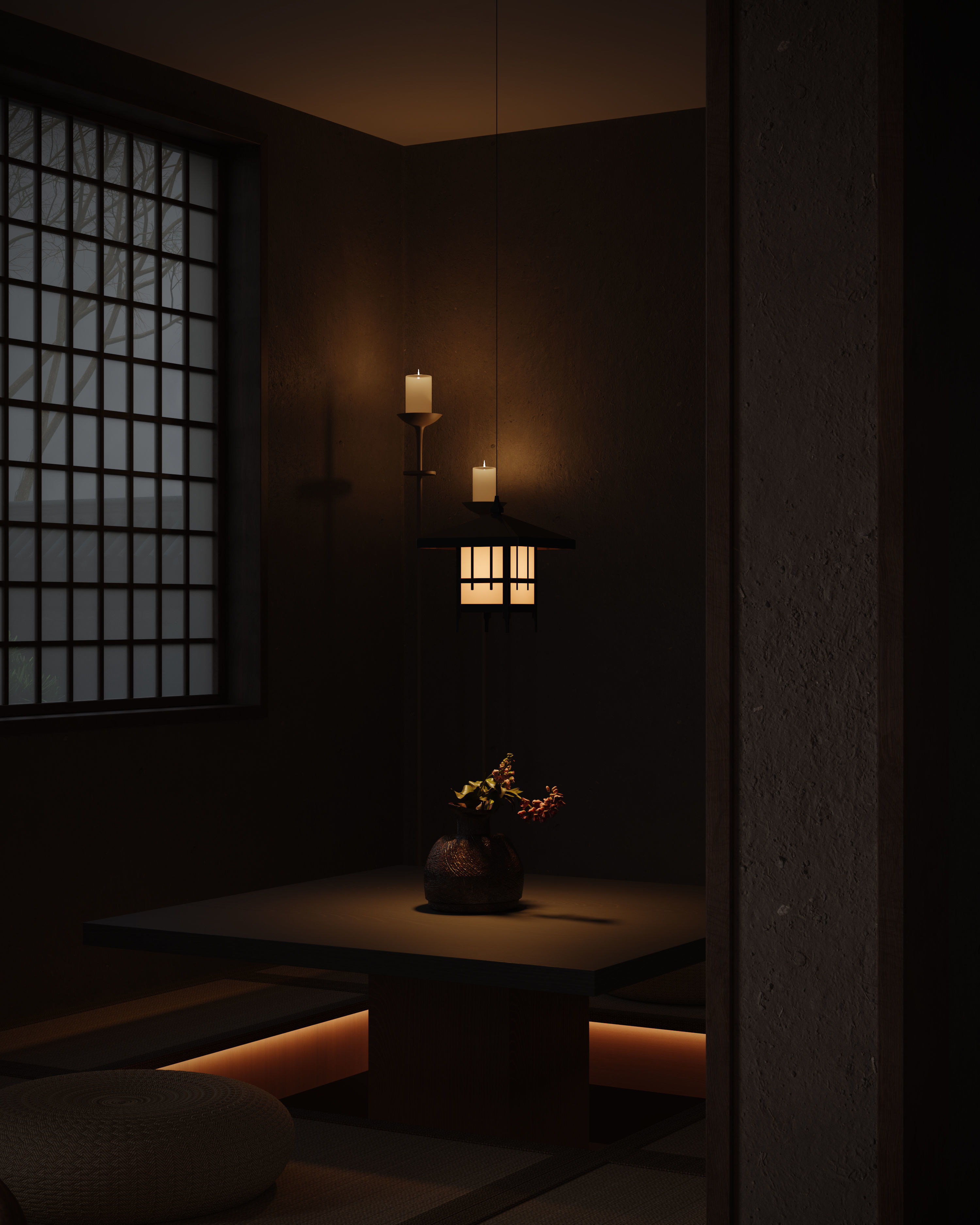 courtyard 3D model_8