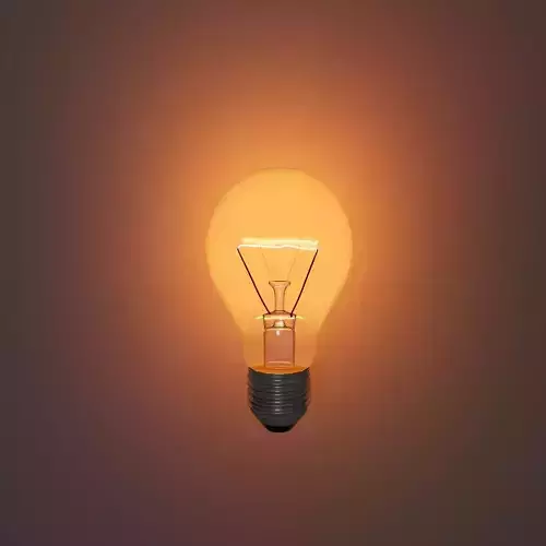 Realistic Bulb 3d