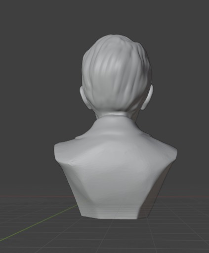 Norman Rockwell 3D print model_20