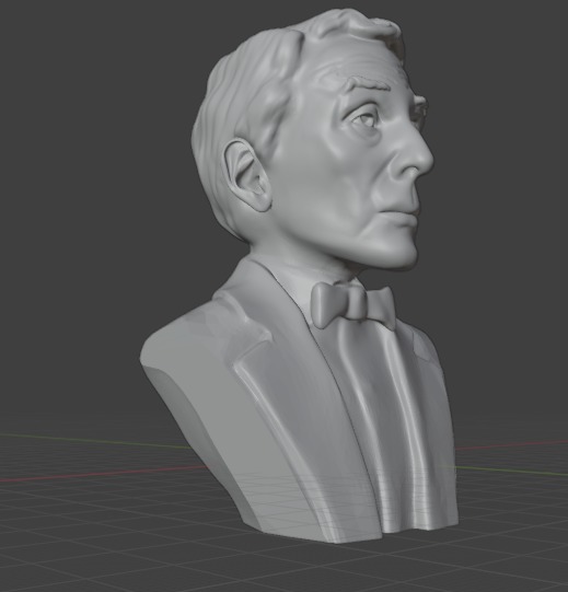 Norman Rockwell 3D print model_16