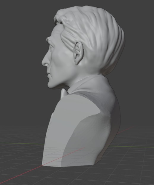 Norman Rockwell 3D print model_2