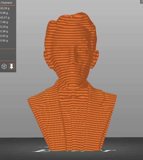 Norman Rockwell 3D print model_14