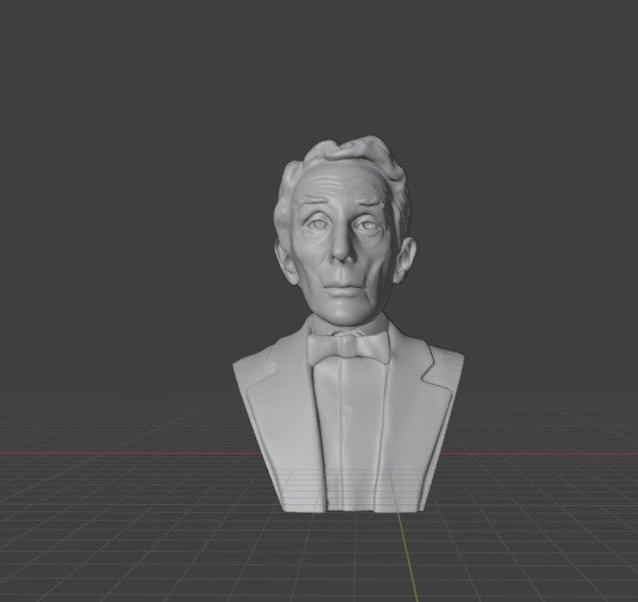 Norman Rockwell 3D print model_11