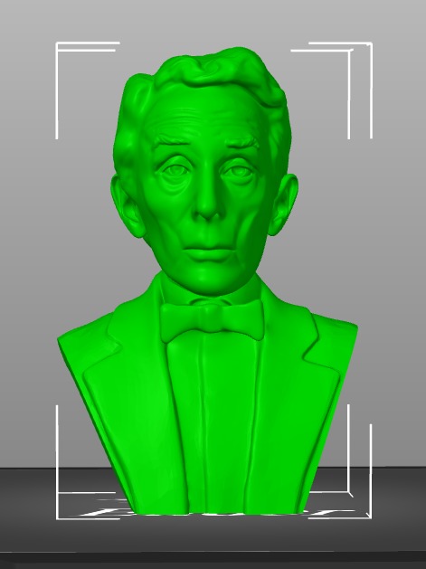 Norman Rockwell 3D print model_13