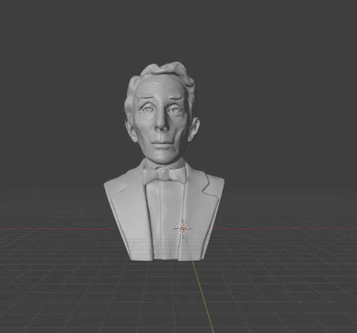 Norman Rockwell 3D print model_0