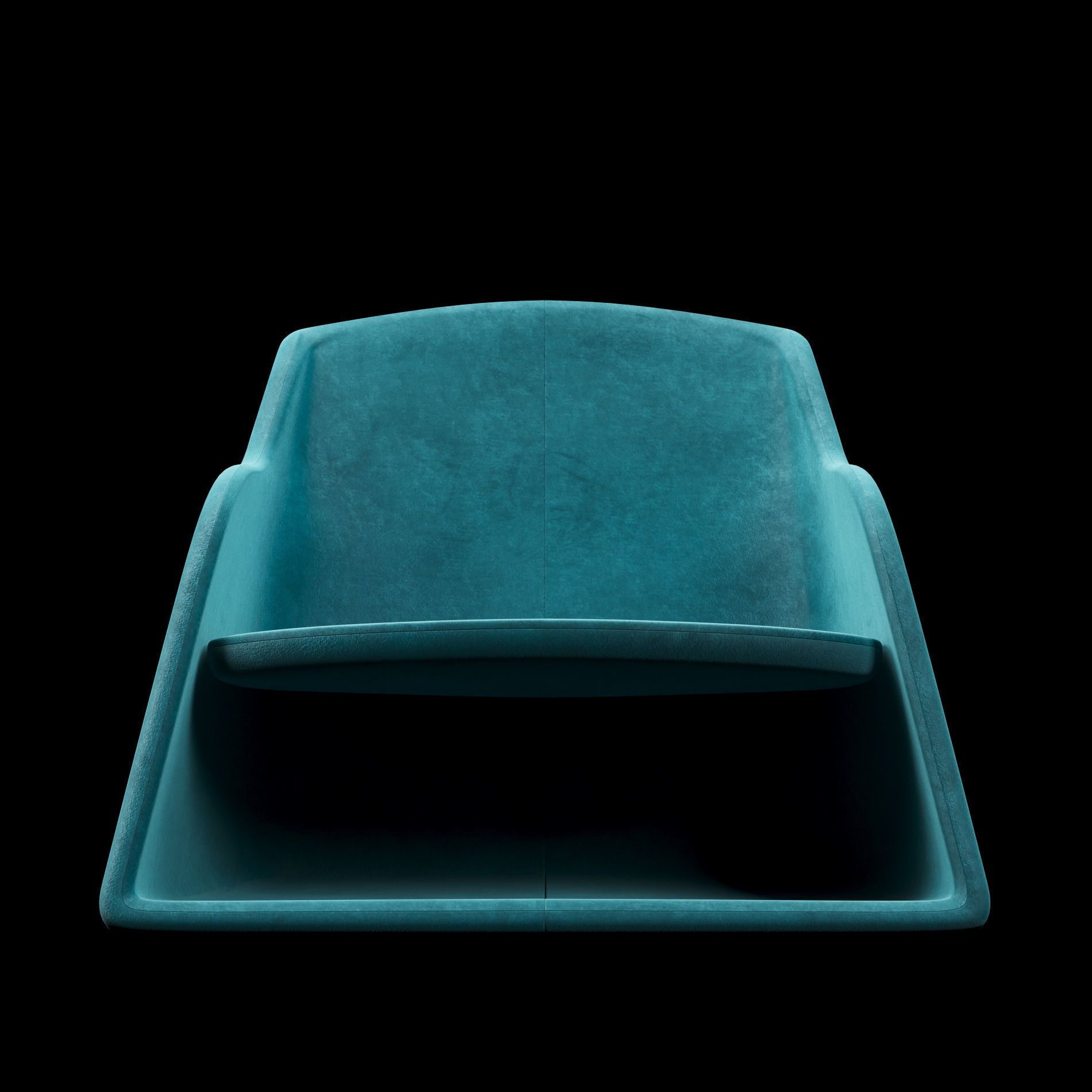 Lounge chair 3 3D model_4