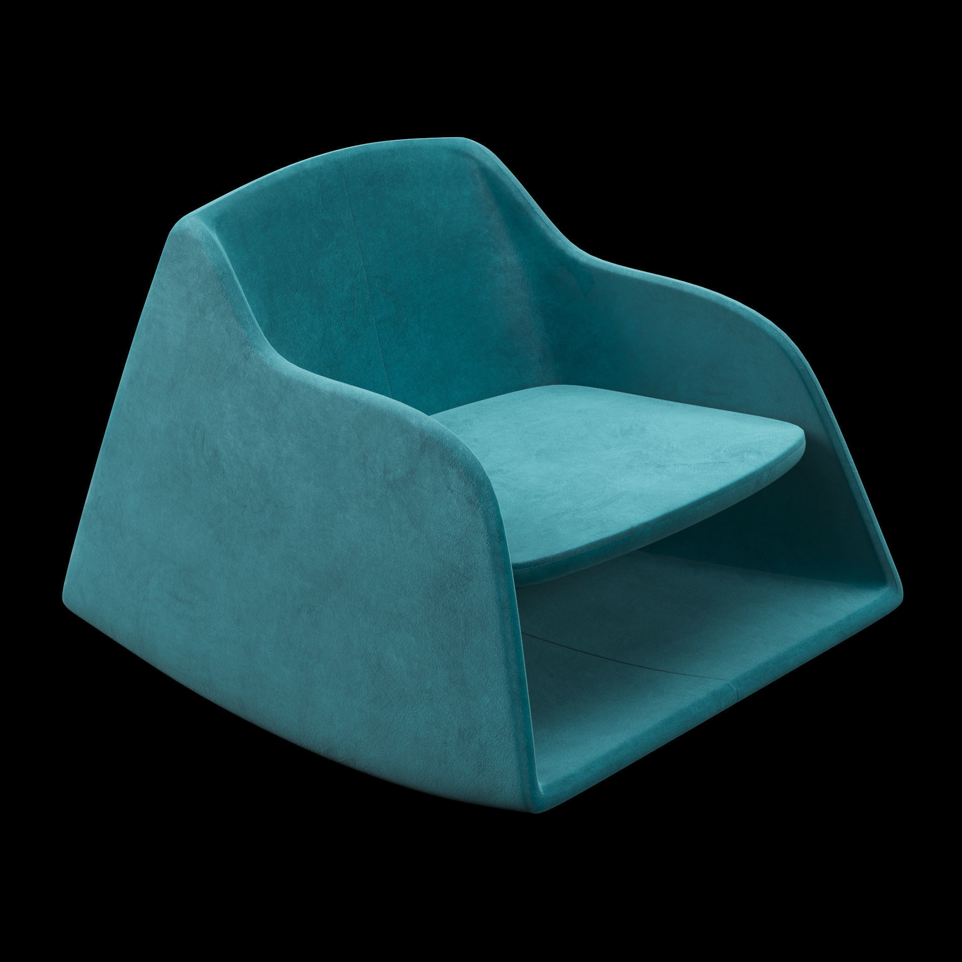 Lounge chair 3 3D model_6