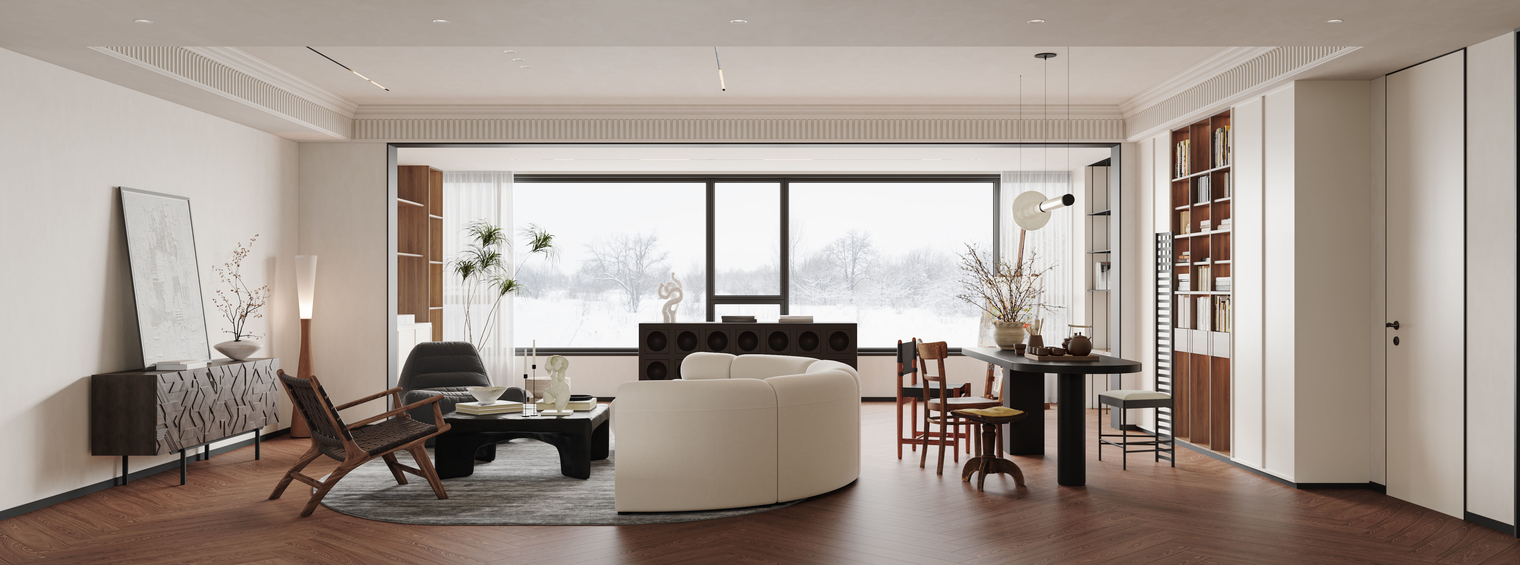 apartment interior scenes     3D model_1