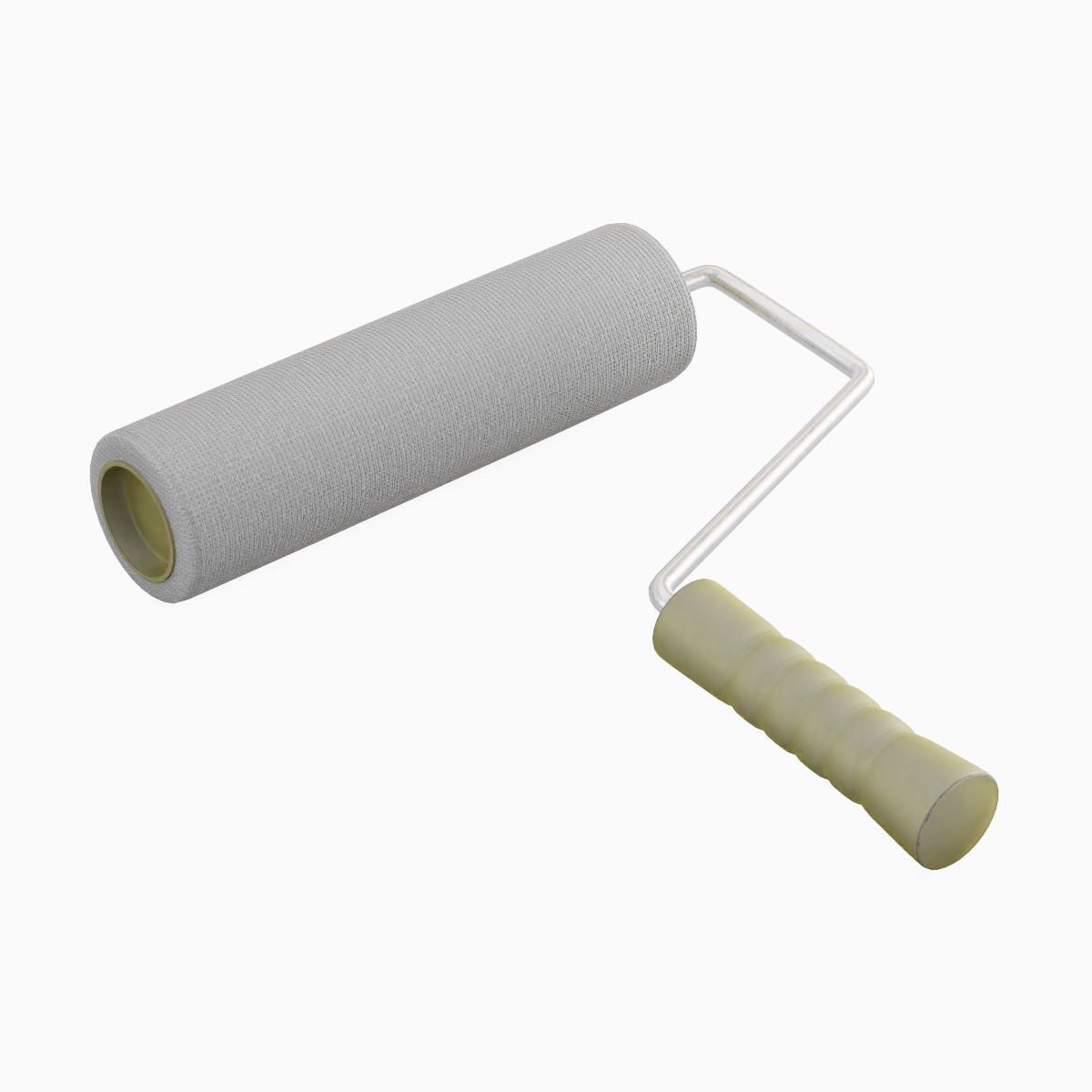 Paint Roller 02 Low-poly 3D model_5