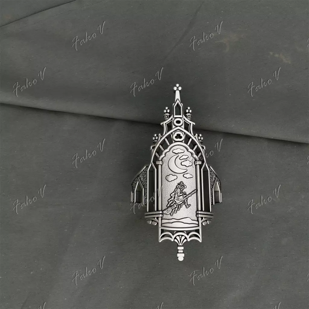 Ring Old monastery V2 3D print model_0