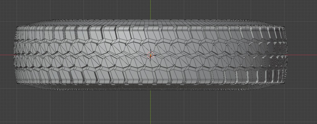 Light truck wheel KAMA 3D model_3