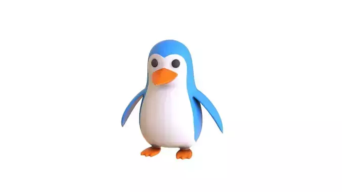 Cartoon Penguin v008