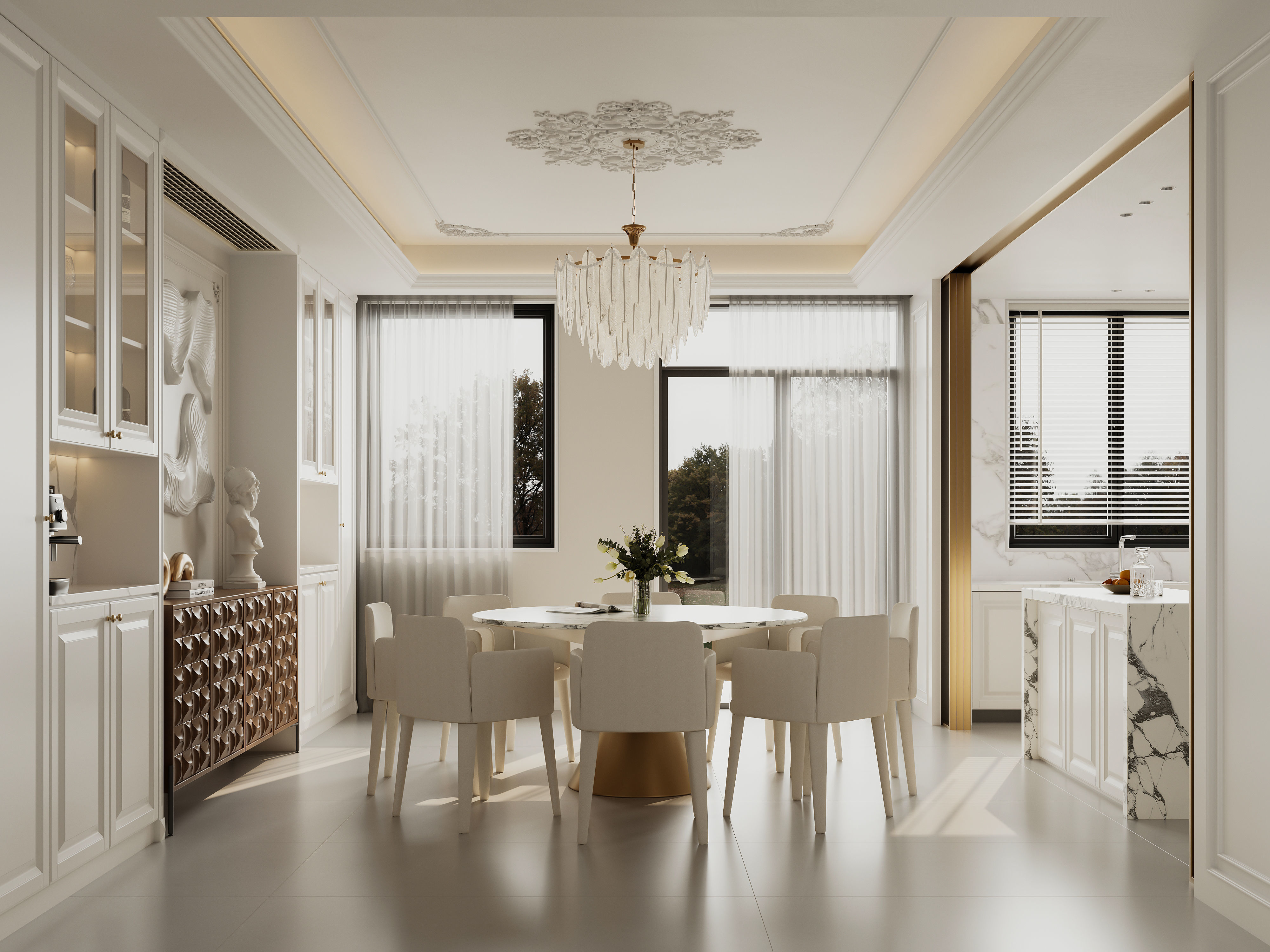 apartment interior scenes      3D model_1