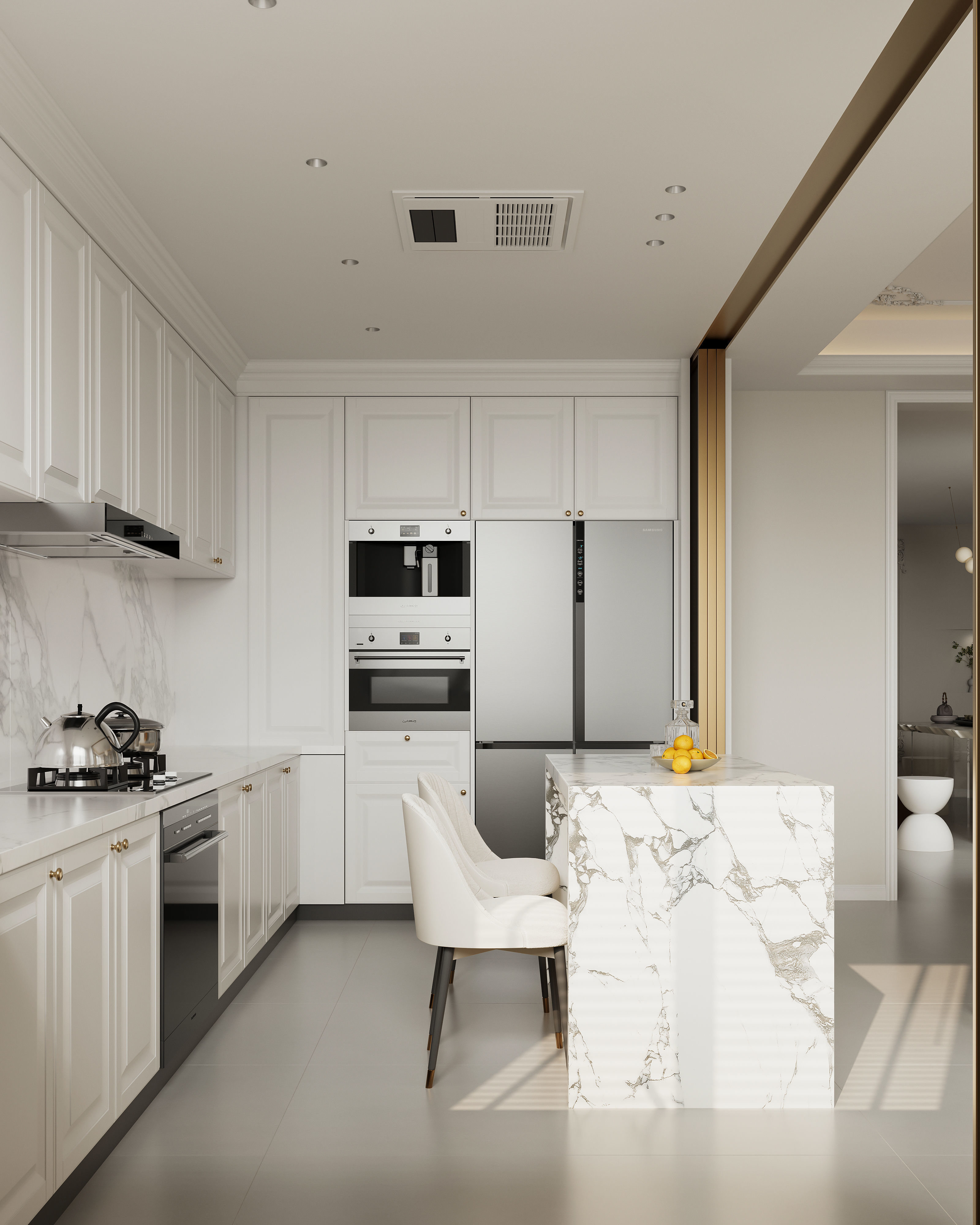 apartment interior scenes      3D model_3