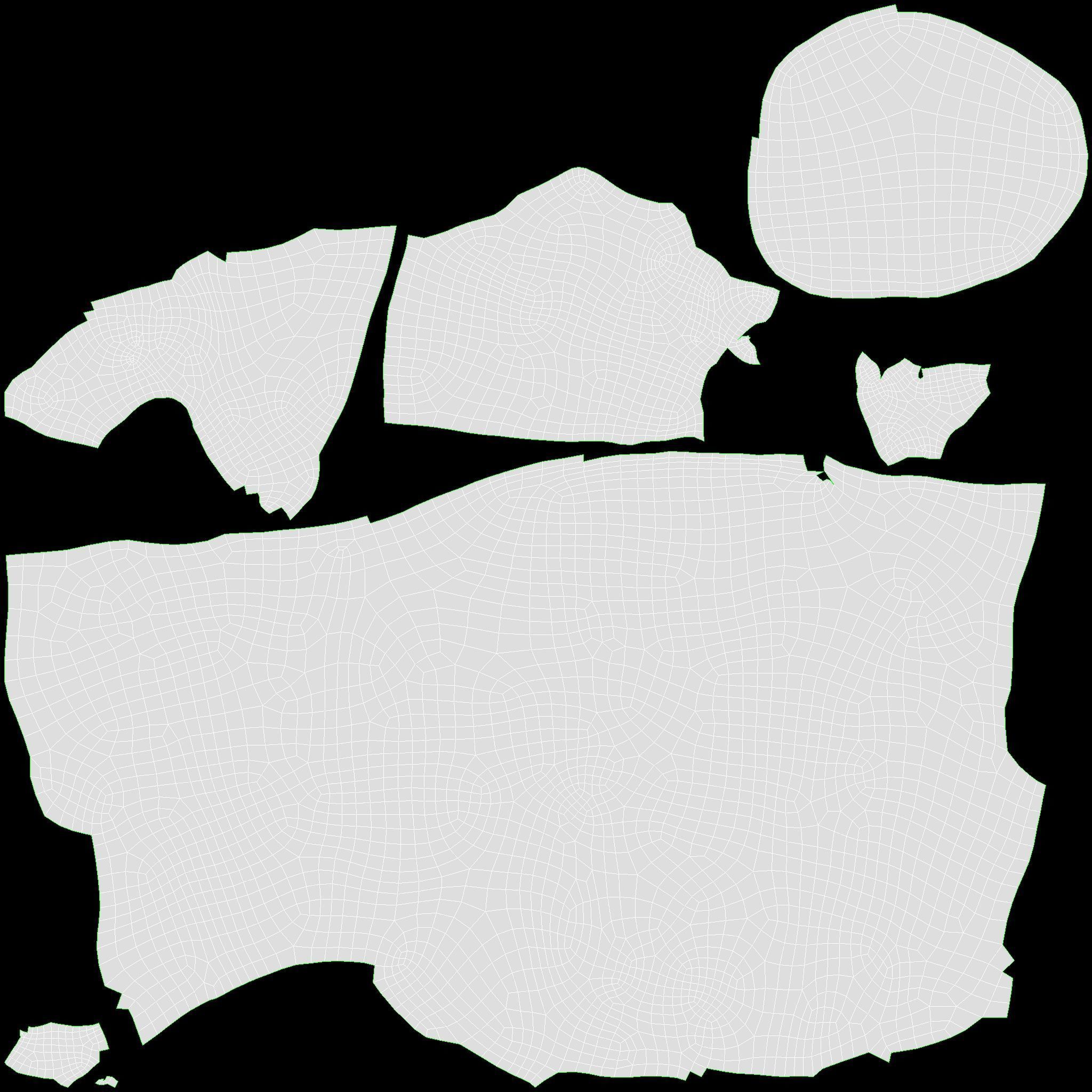 Boiled ham piece 3D model_14