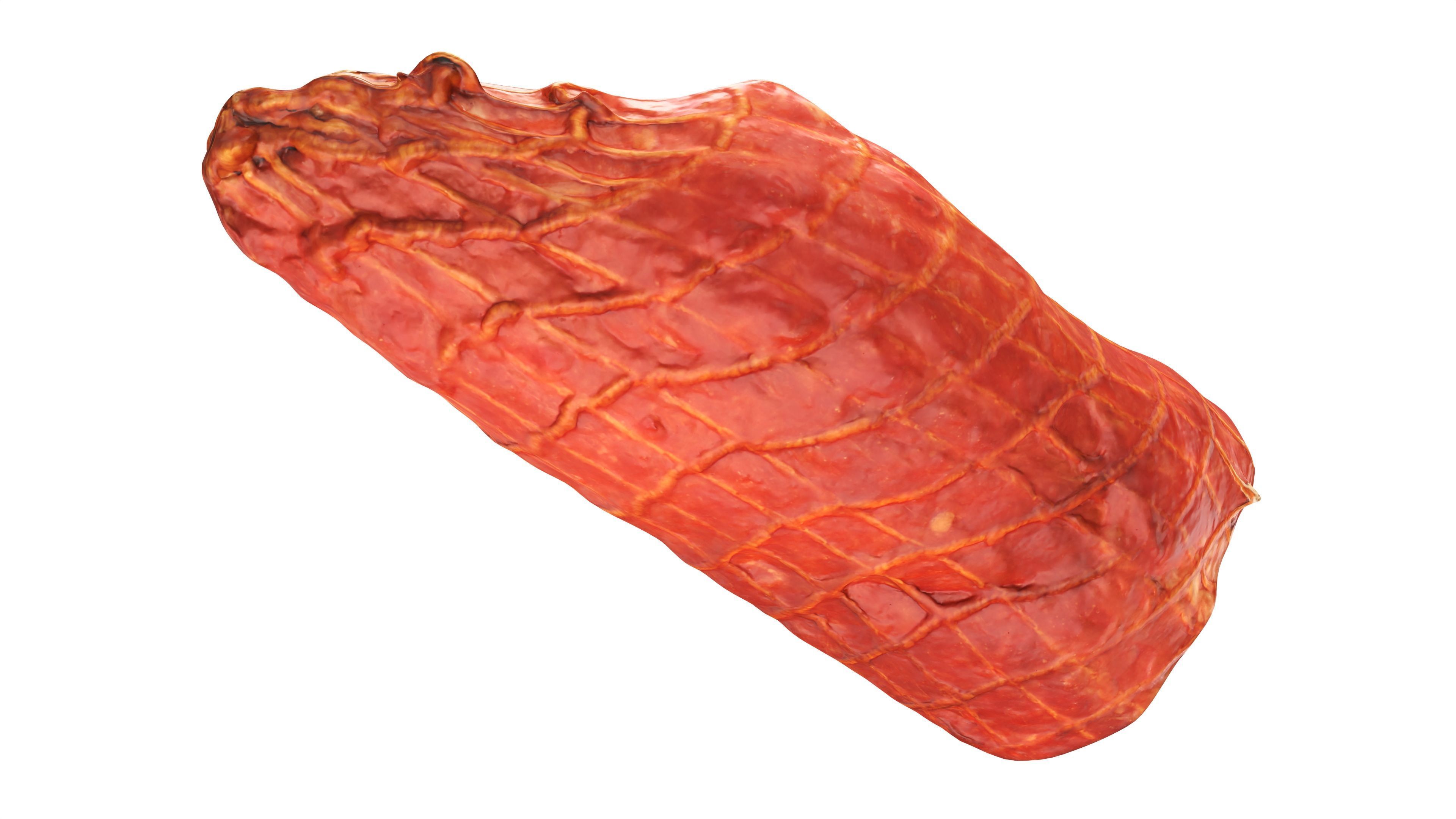 Boiled ham piece 3D model_5