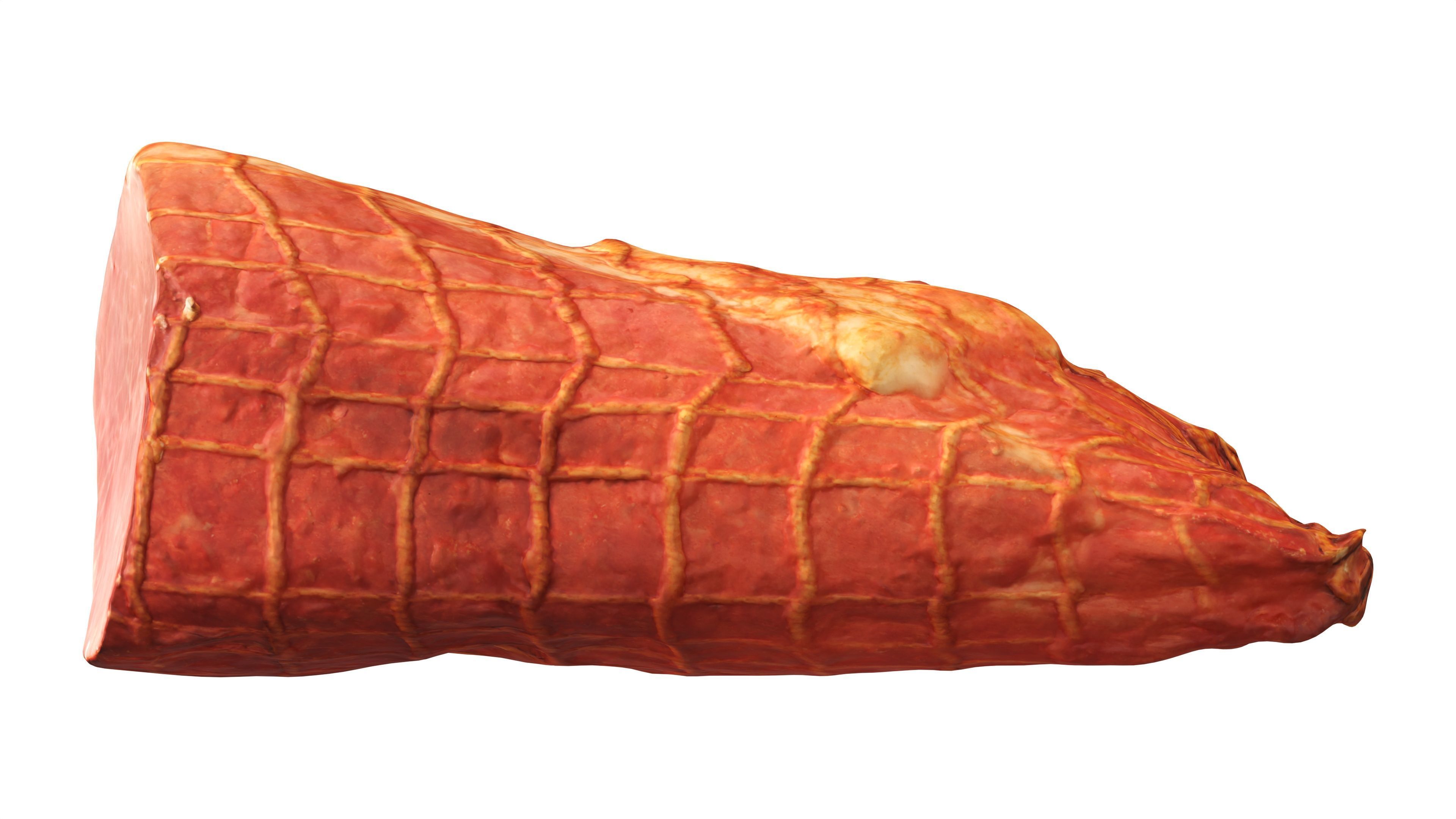 Boiled ham piece 3D model_6