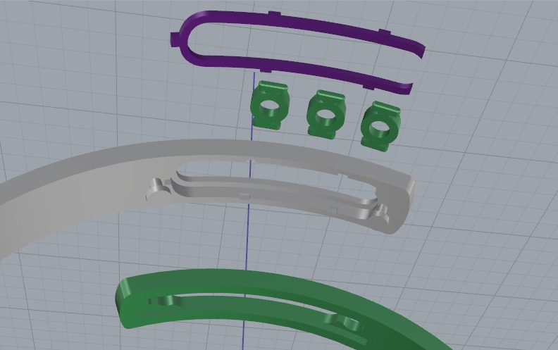 Bracelet size18 Model 6908 3D print model_4