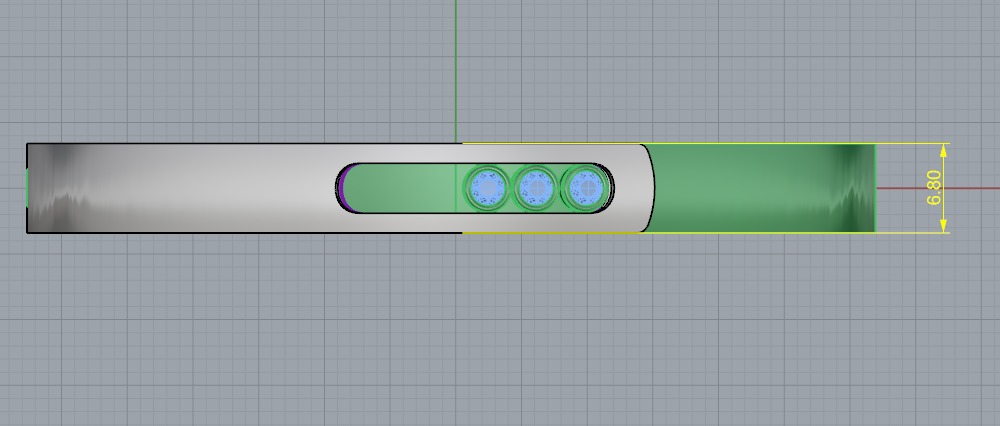 Bracelet size18 Model 6908 3D print model_2