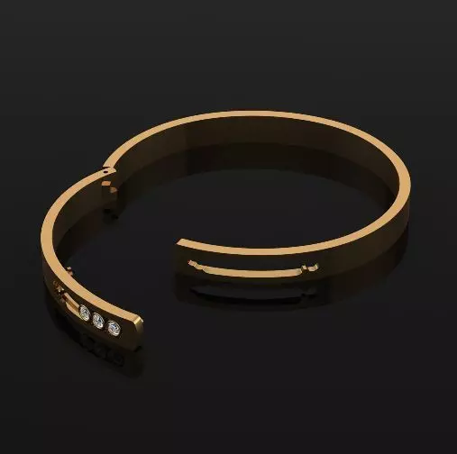 Bracelet size18 Model 6908 3D print model_0