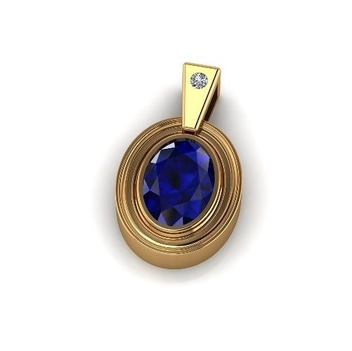 Pendant oval Model 6907 3D print model