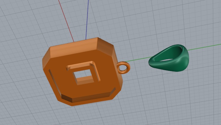 Pendant princess Model 6906 3D print model_4