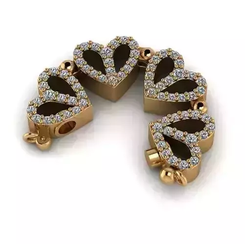 Heart pendant Model 6895