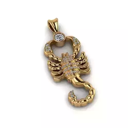 Scorpio Pendant Model 6875