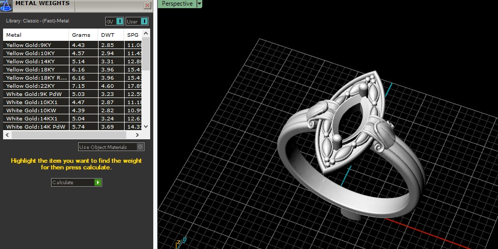 Ring marquise Model 6874 3D print model_6