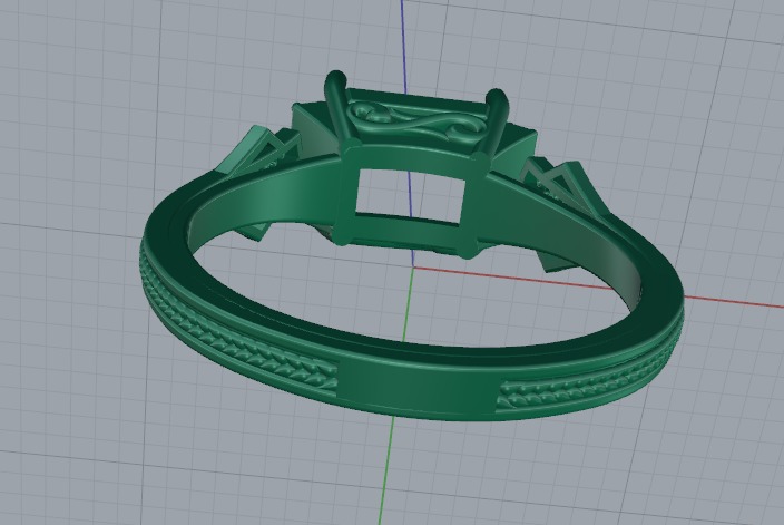 Ring Model 6870 3D print model_4