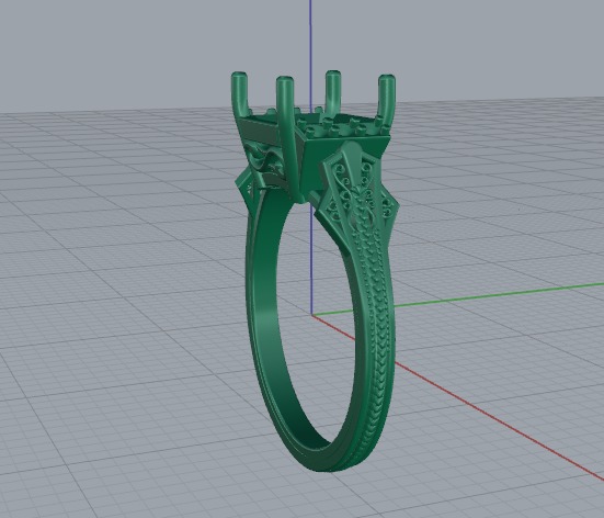 Ring Model 6870 3D print model_3