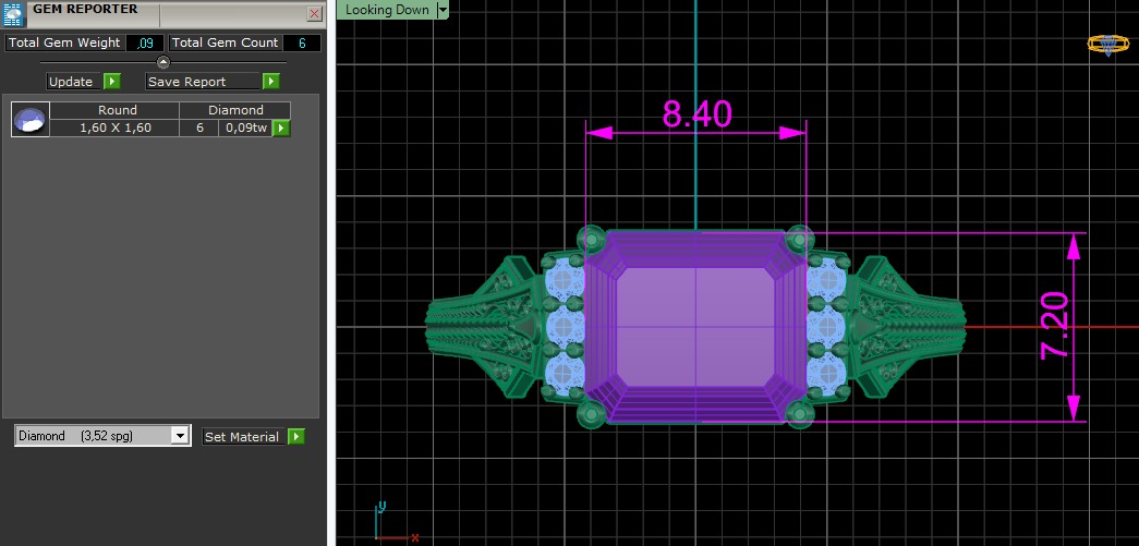 Ring Model 6870 3D print model_7