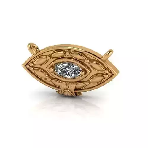 Pendant marquise Model 6866