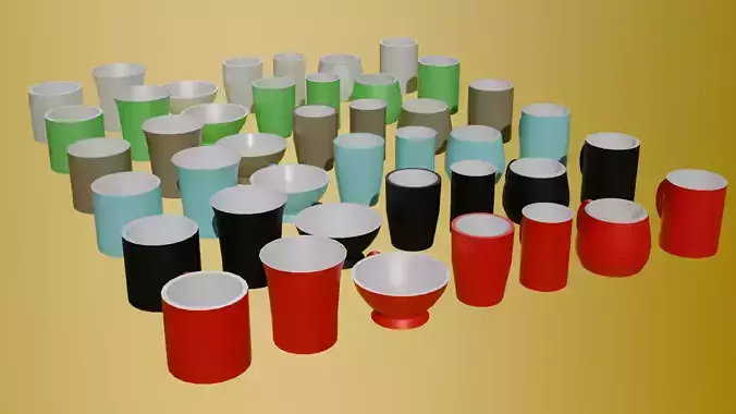 Kitchen Tea Cups and Mugs