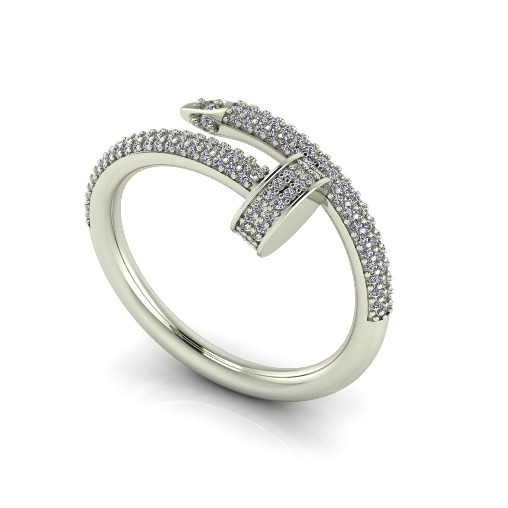 Ring nail Model 6960 3D print model_1