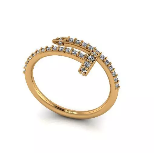 Ring nail Model 6952 3D print model_0