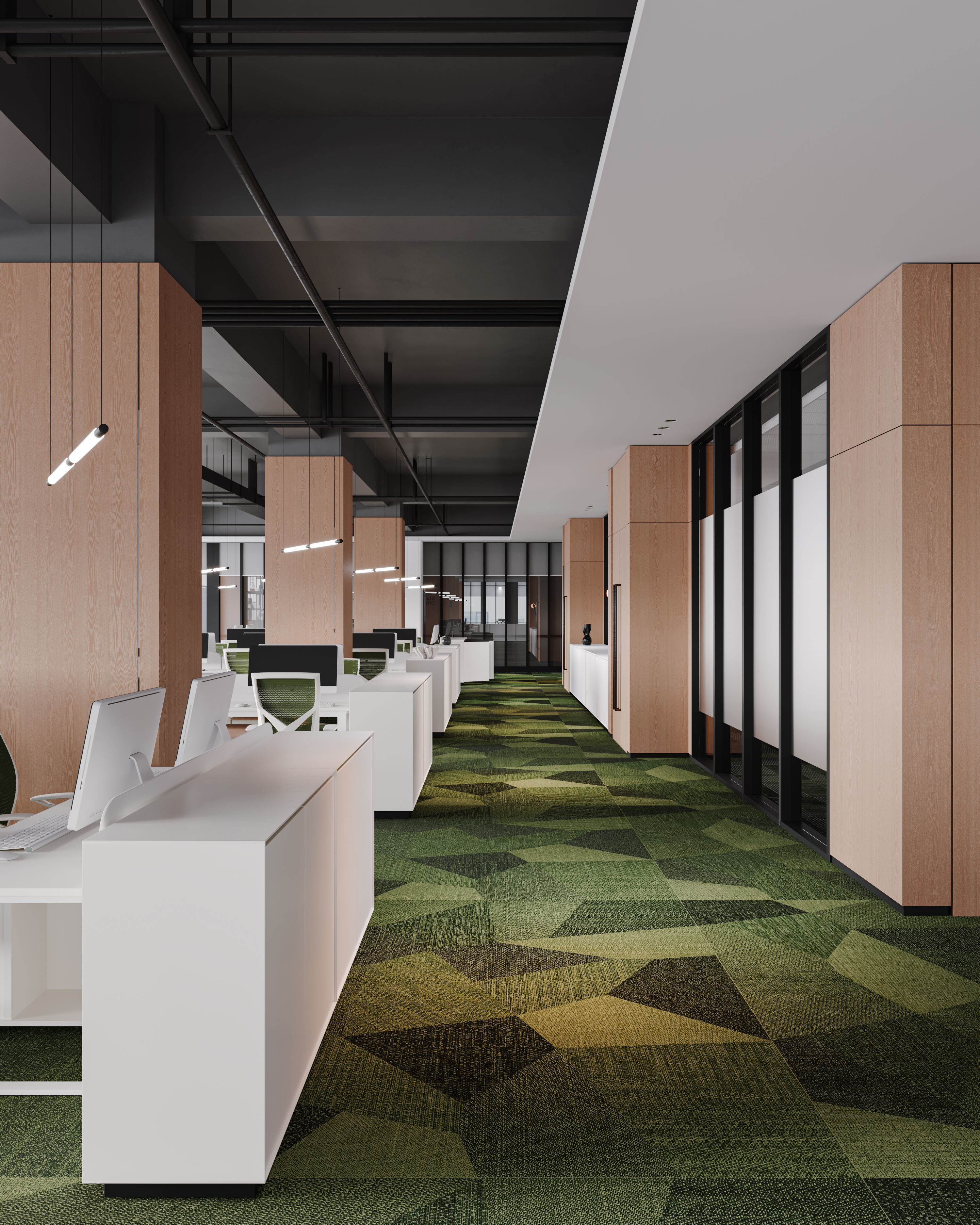 office interior 3D model_6