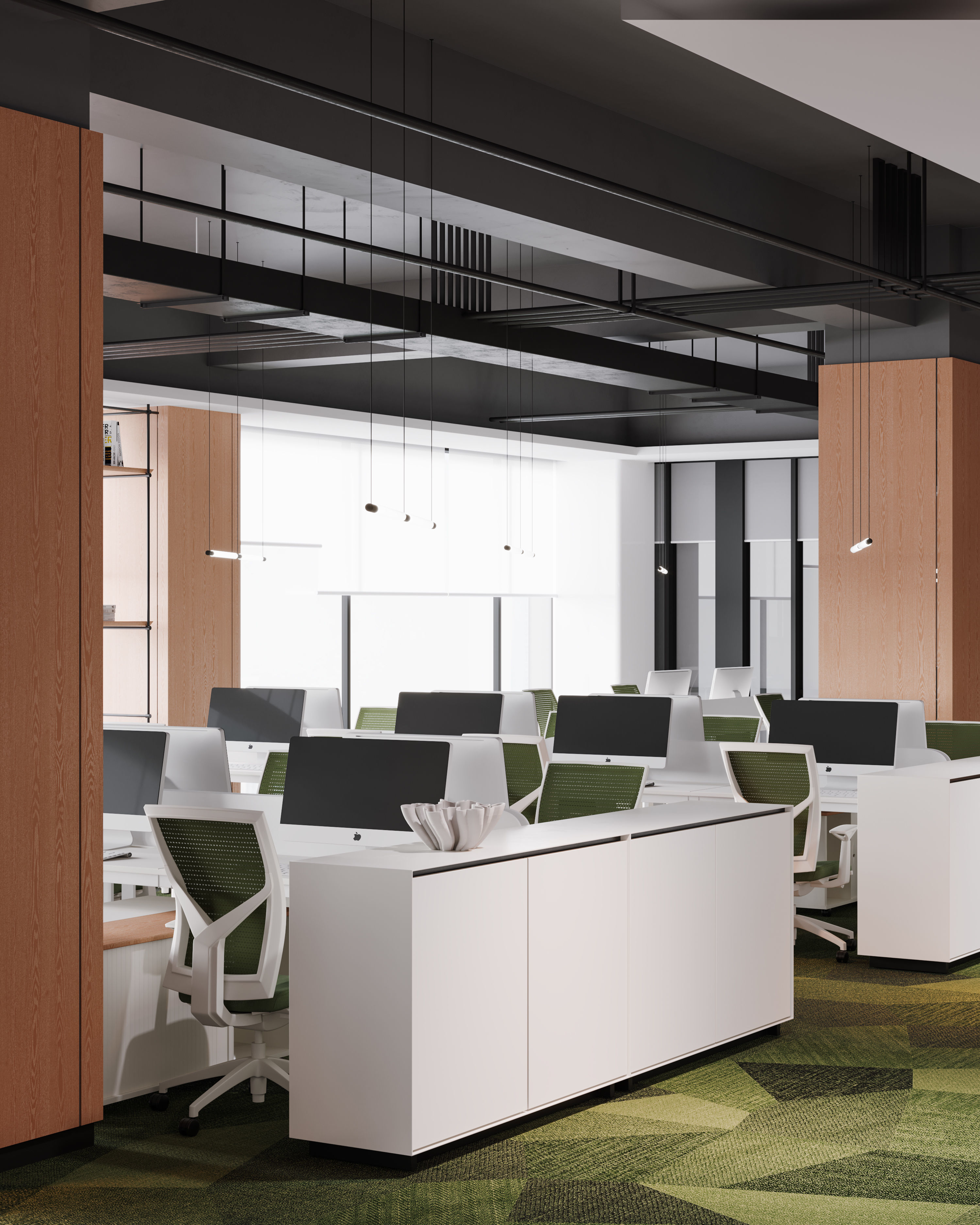 office interior 3D model_2