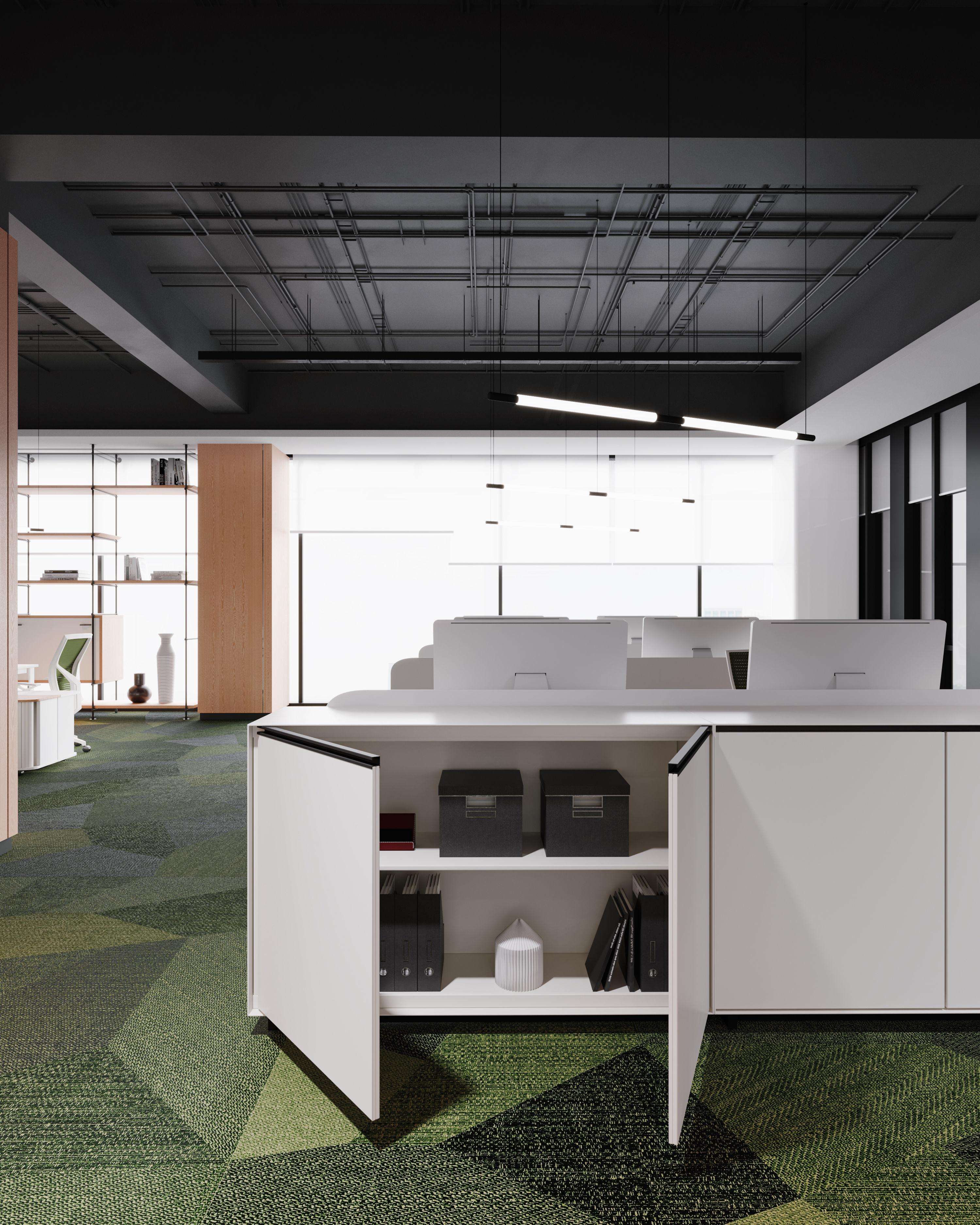 office interior 3D model_8