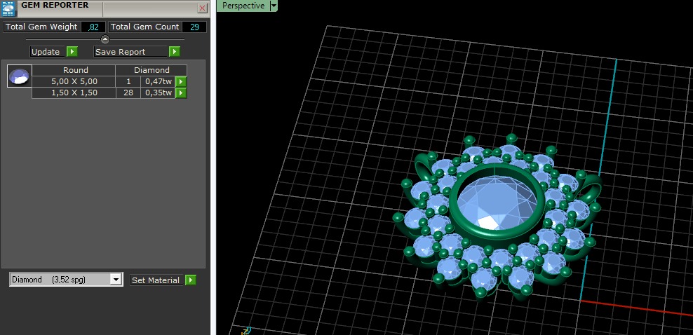 Pendant Model 6951 3D print model_8