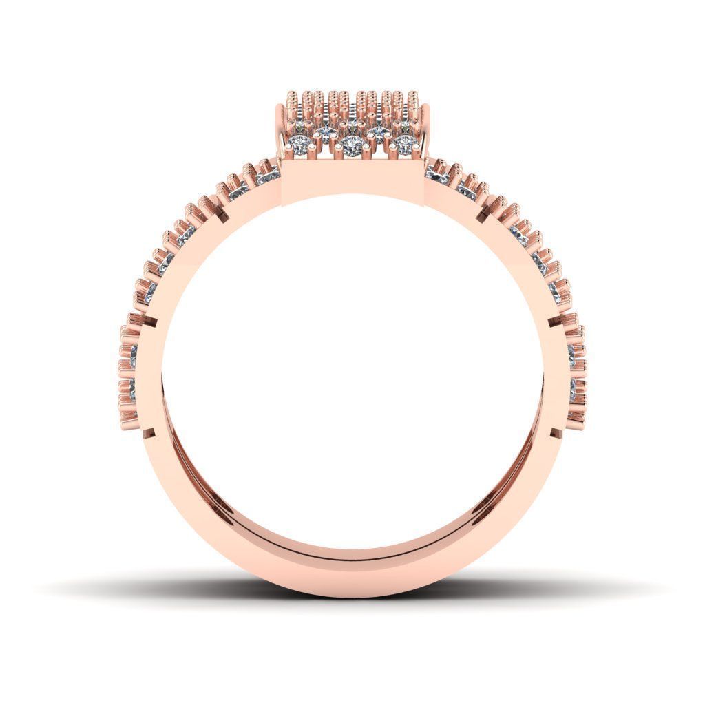 Jewelry 3D Models with render and 3dm  stl -R-46 3D print model_4