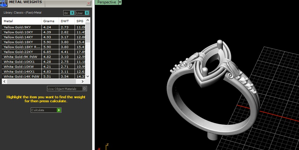 Ring marquise Model 6947 3D print model_6