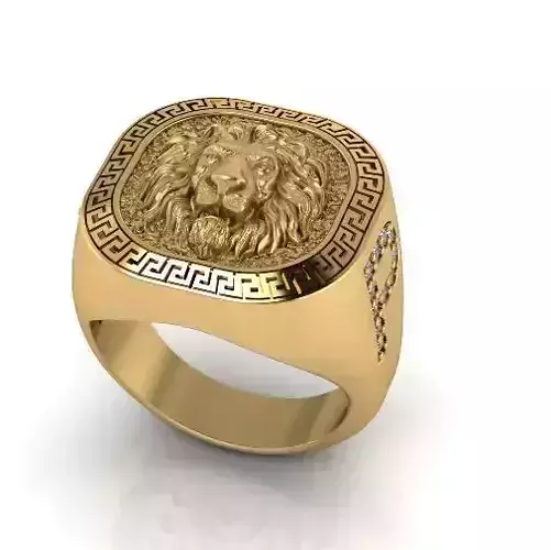 Lion ring Model 6943