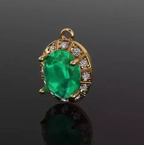 Pendant oval Model 6941